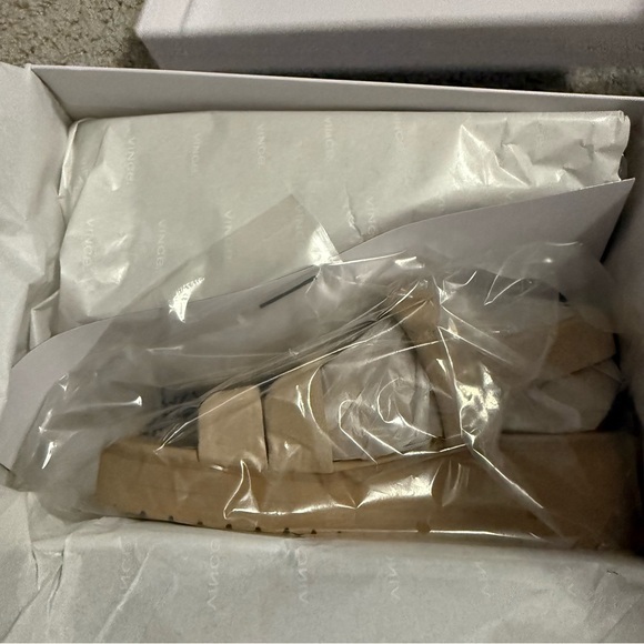 Vince Light Tan Skylar Lightweight Platform Sandals - Picture 8 of 10